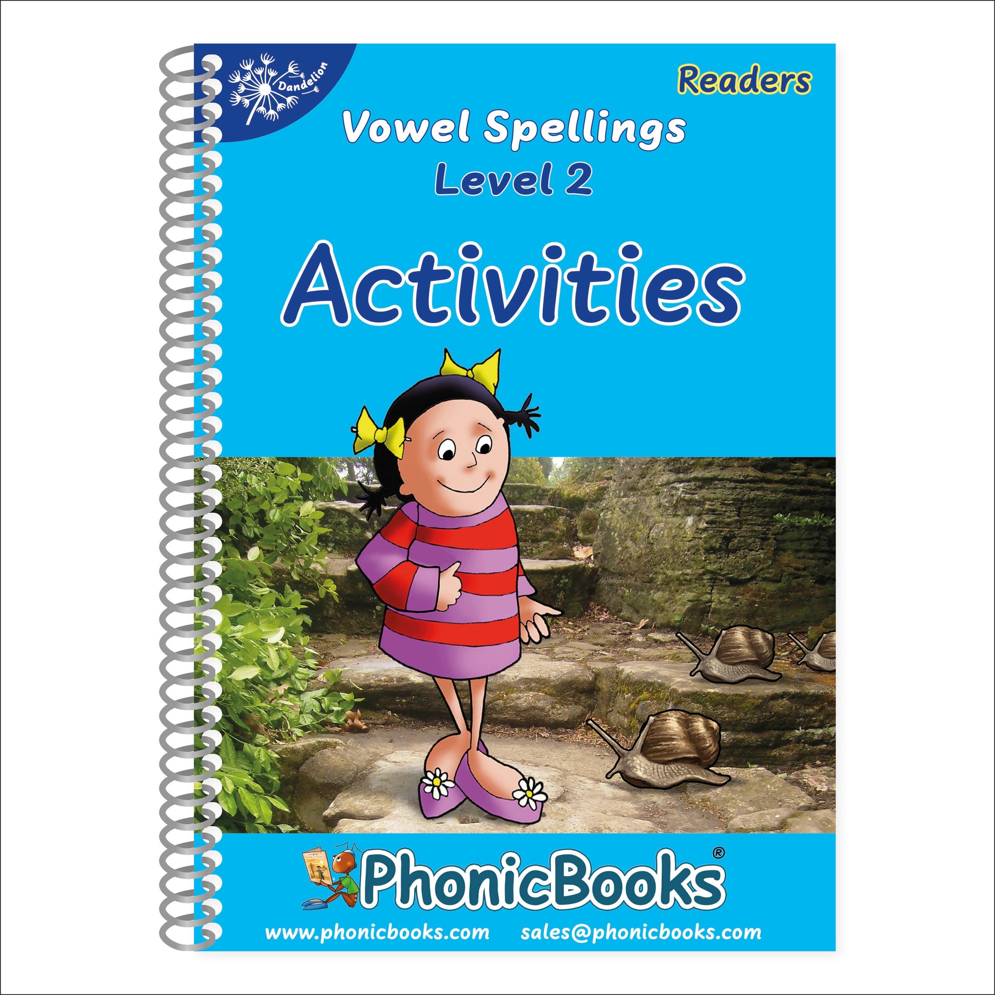 Phonic Books Dandelion Readers Vowel Spellings Level 2 Viv Wails Activities - Activities Accompanying Dandelion Readers Vowel Spellings Level 2 Viv Wails (Two to Three Alternative Spellings for Each Vowel Sound) (Phonic Books Beginner Decodable)