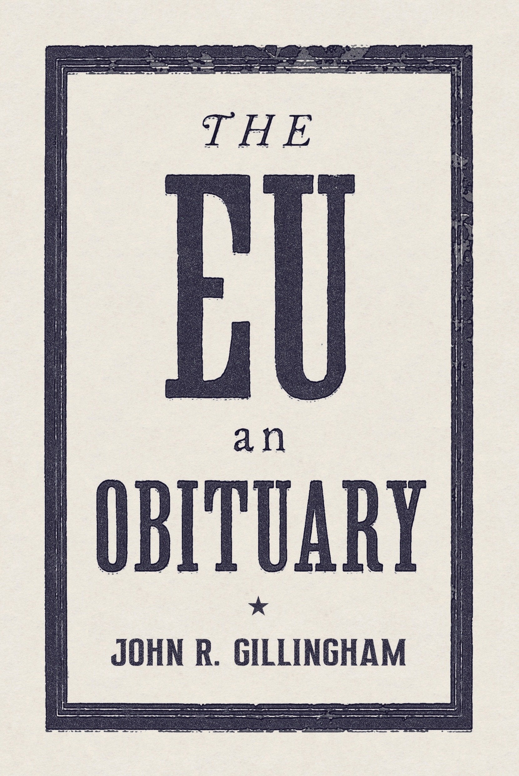The E.U. - An Obituary