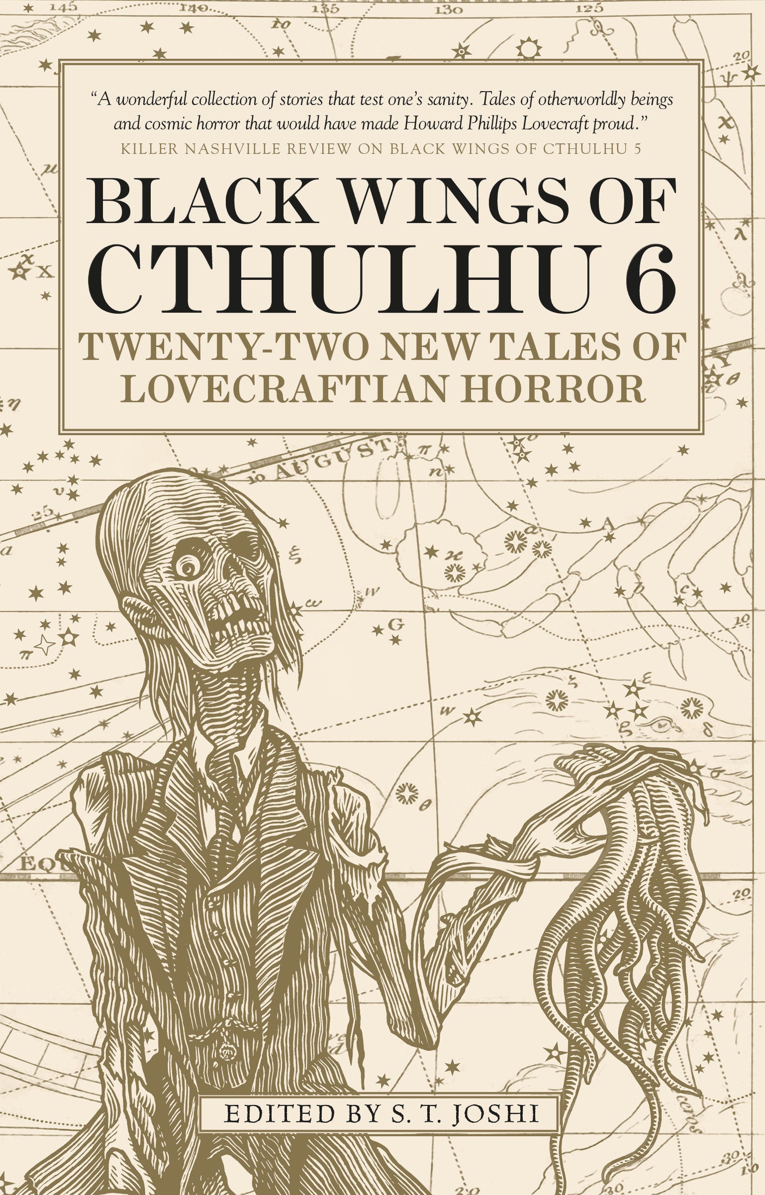 Black Wings of Cthulhu (Volume Six) - Tales of Lovecraftian Horror (Black Wings) (Book:6)