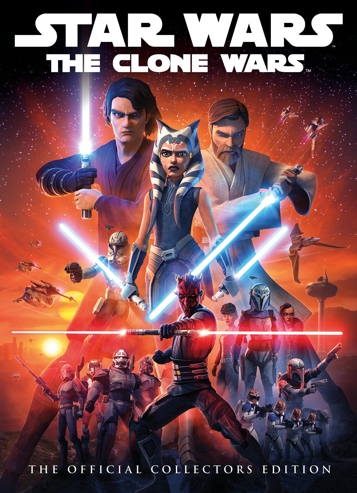 Star Wars: The Clone Wars: The Official Collector's Edition Book (STAR WARS) (Book:0)
