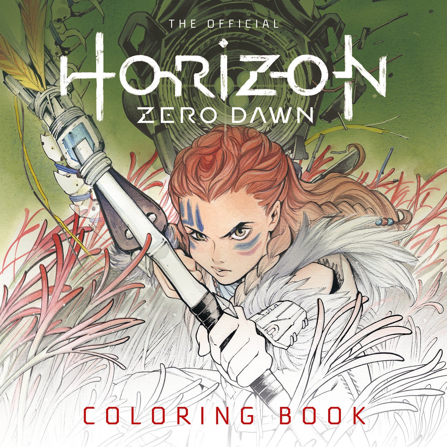 The Official Horizon Zero Dawn Coloring Book (HORIZON ZERO DAWN) (Book:0)