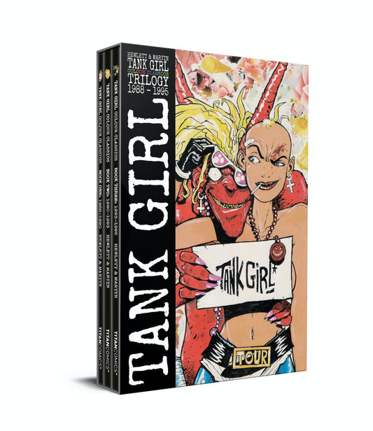 Tank Girl: Color Classics Trilogy (1988-1995) Slipcase Set (Graphic Novel) (TANK GIRL) (Book:0)