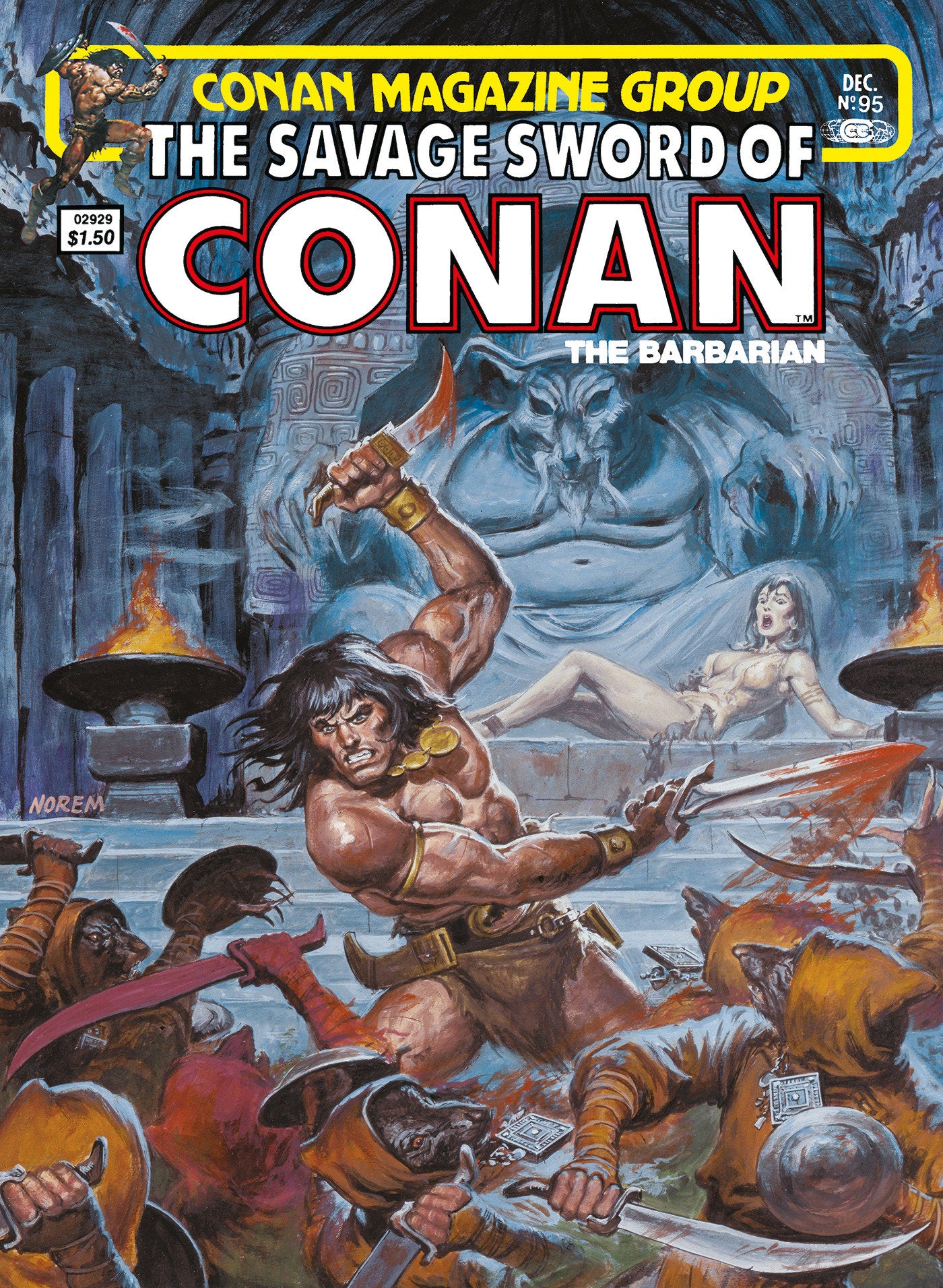 The Savage Sword Of Conan: The Original Comics Omnibus Vol.7 (SAVAGE SWORD OF CONAN OMNIBUS) (Book:7)