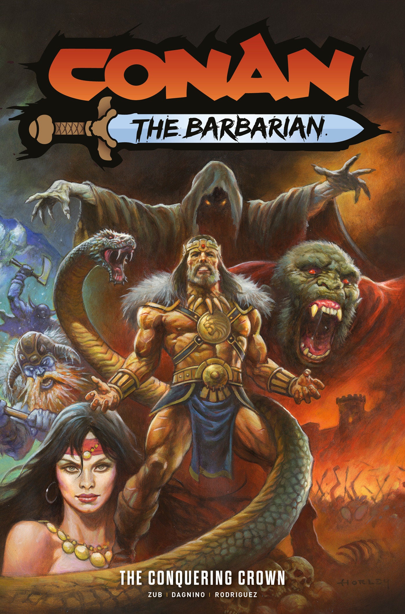 Conan the Barbarian Vol.7: The Conquering Crown (CONAN THE BARBARIAN) (Book:7)