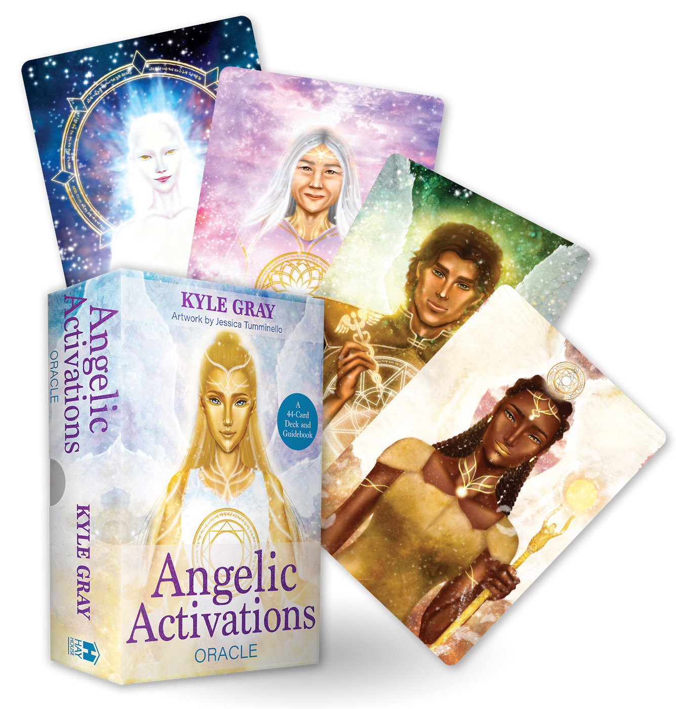 Angelic Activations Oracle - A 44-Card Deck and Guidebook