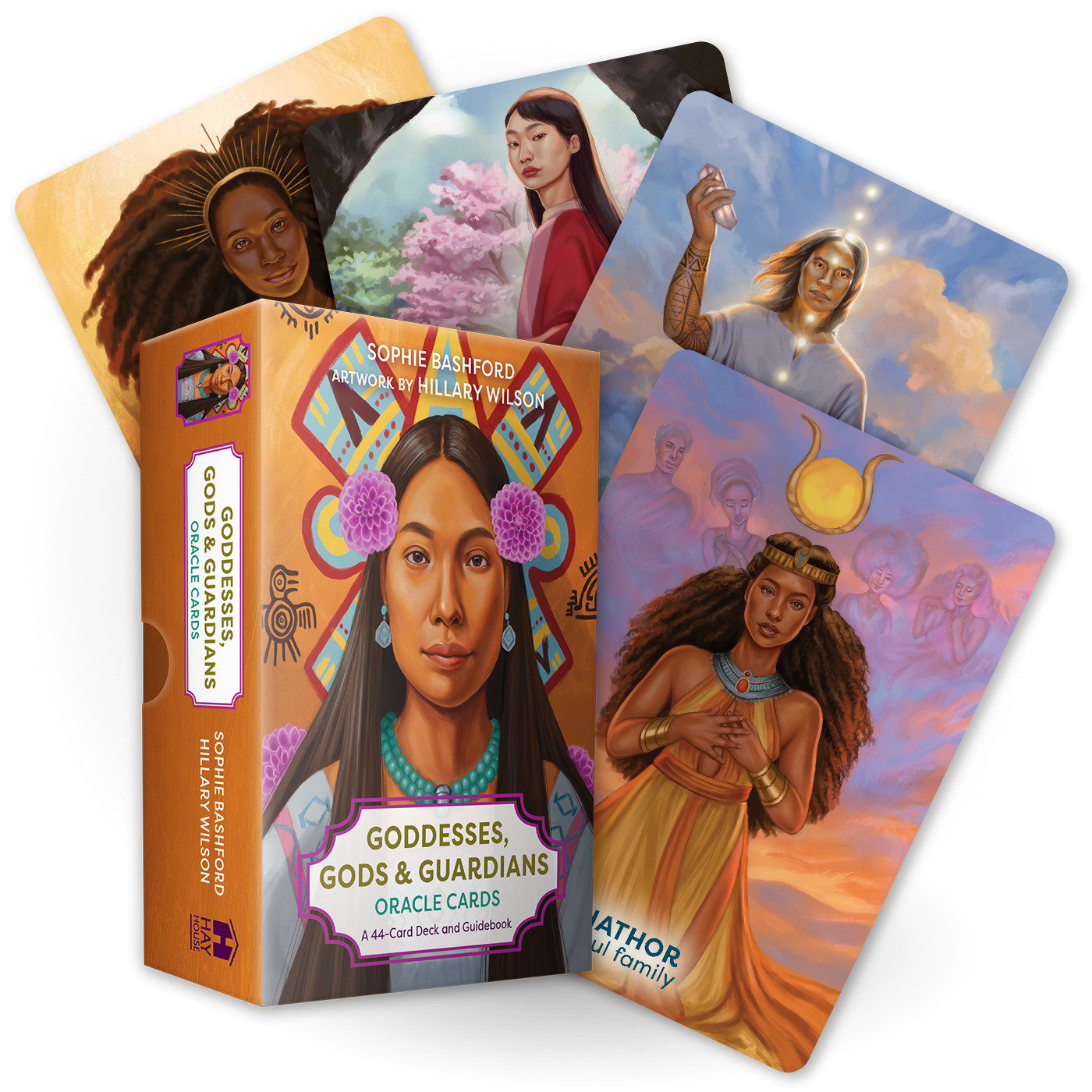 Goddesses, Gods and Guardians Oracle Cards - A 44-Card Deck and Guidebook