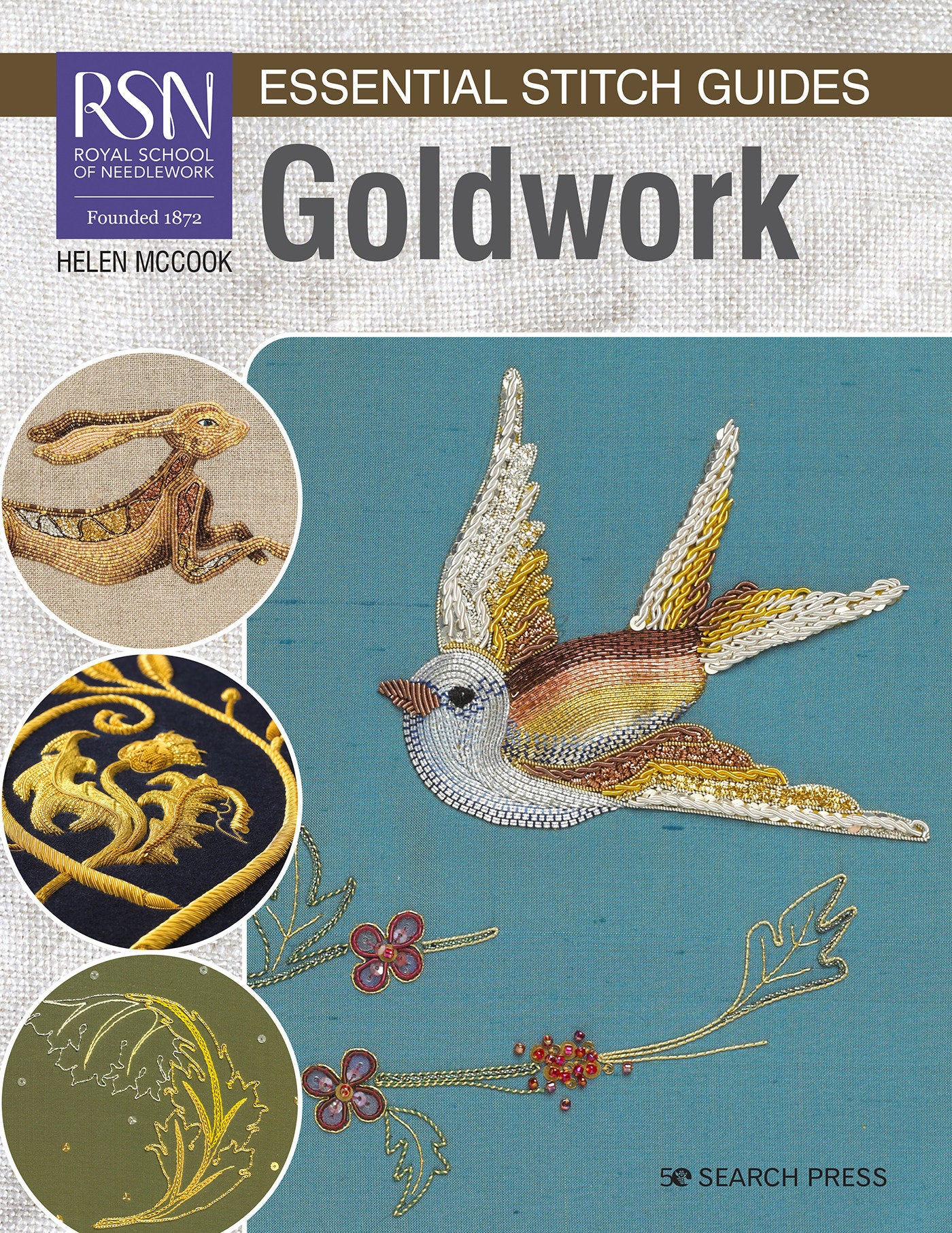 RSN Essential Stitch Guides: Goldwork - Large Format Edition (RSN ESG LF)