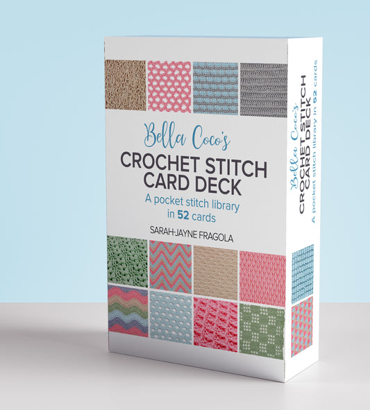 Bella Coco�s Crochet Stitch Card Deck - A pocket stitch library in 52 cards
