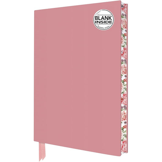 Baby Pink Blank Artisan Notebook (Flame Tree Journals) (Blank Artisan Notebooks) by Flame Tree Studio