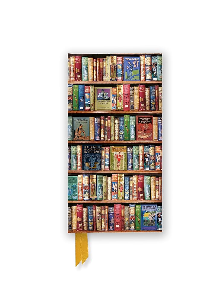 Bodleian Libraries: Hobbies & Pastimes Bookshelves (Foiled Slimline Journal) (Flame Tree Slimline Journals) by Flame Tree Studio