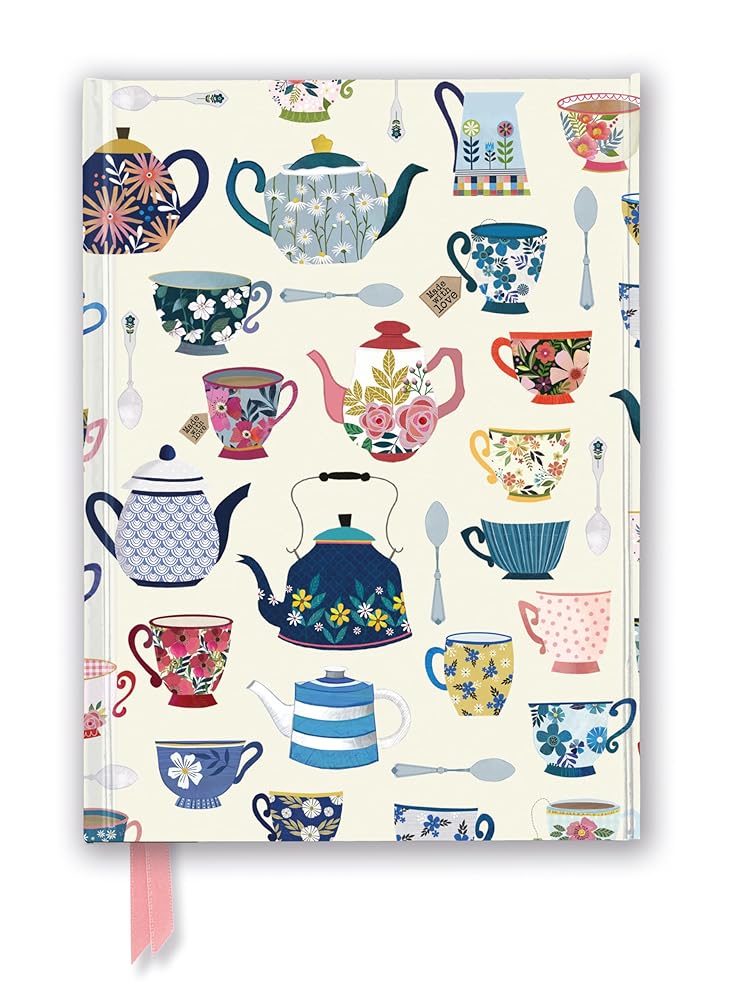 Georgia Breeze: Teapots (Foiled Journal) (Flame Tree Notebooks) by Flame Tree Studio