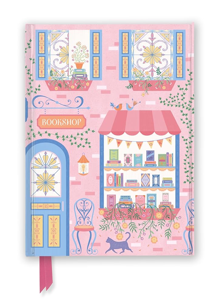 Jenny Zemanek: The Bookshop (Foiled Journal) (Flame Tree Notebooks) by Flame Tree Studio
