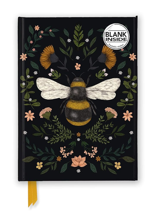 Jade Mosinski: Bee (Foiled Blank Journal) (Flame Tree Blank Notebooks) by Flame Tree Studio