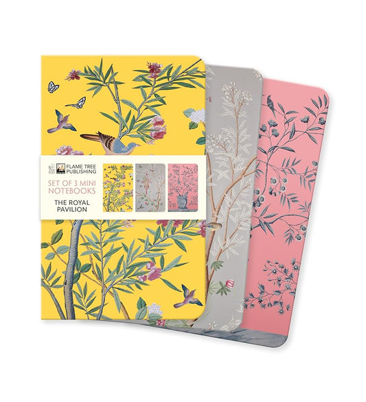 Royal Pavilion, Brighton Set of 3 Mini Notebooks (Mini Notebook Collections) by Flame Tree Studio