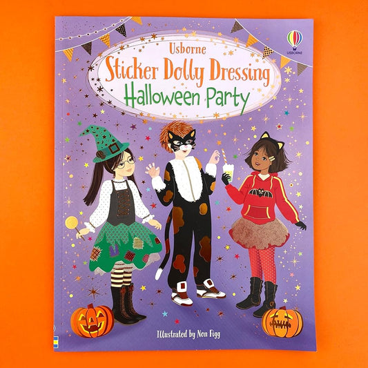 Sticker Dolly Dressing Halloween Party by Fiona Watt, Non Taylor, Antonia Miller