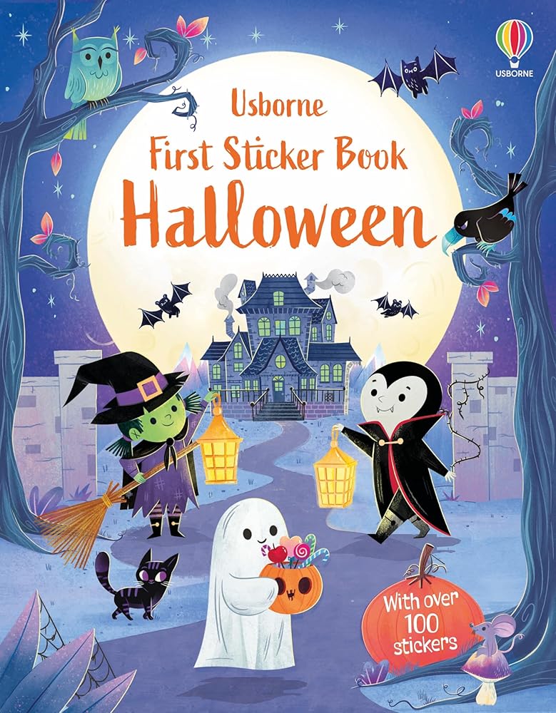 First Sticker Book Halloween (First Sticker Books) by Alice Beecham, Katya Longhi