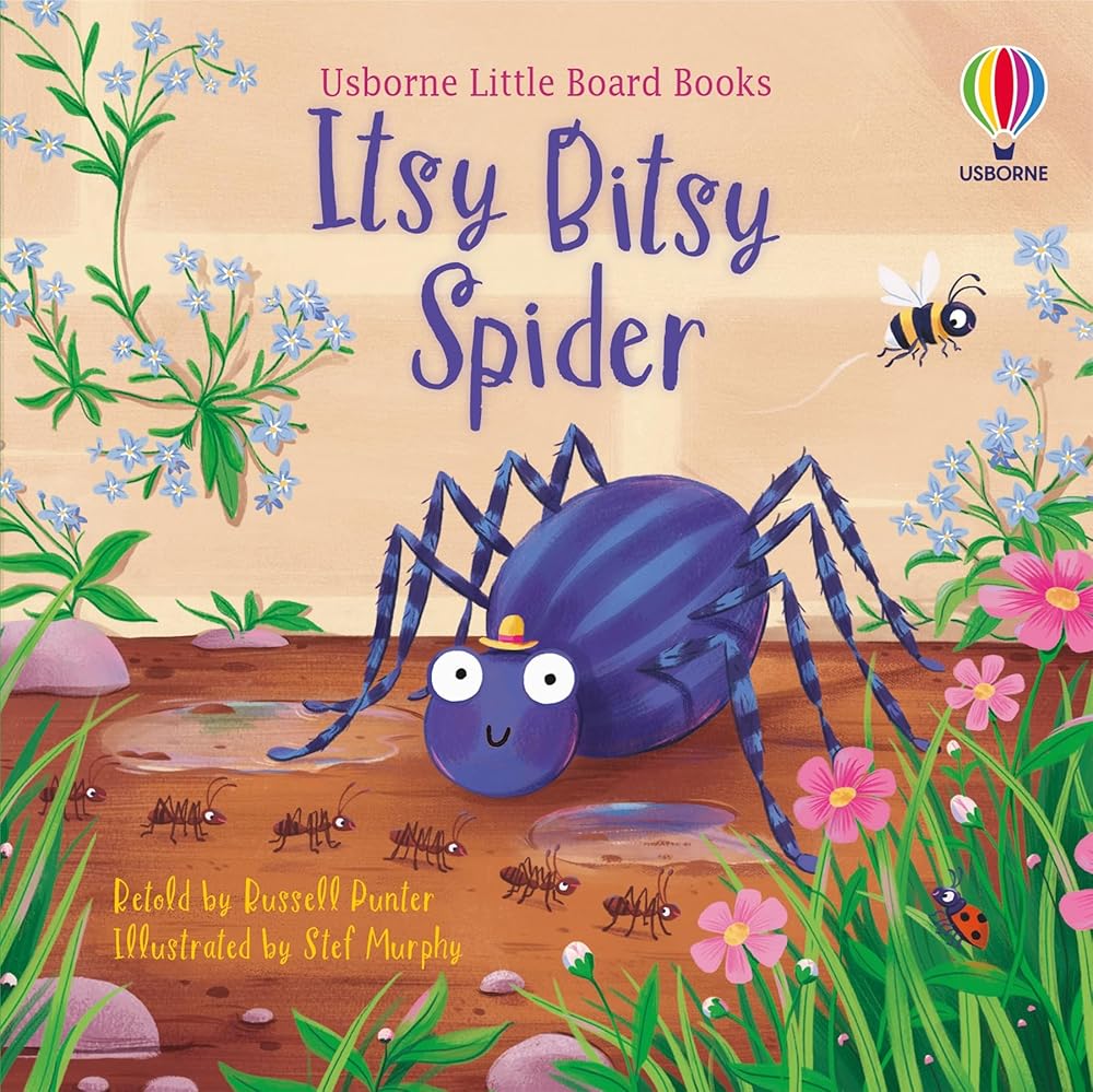 Itsy Bitsy Spider (Little Board Books) by Russell Punter, Stef Murphy