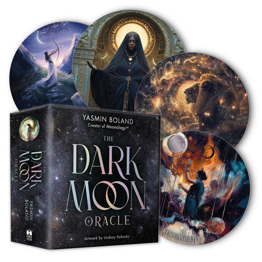 The Dark Moon Oracle - A 48-Card Deck and Guidebook from the creator of Moonology