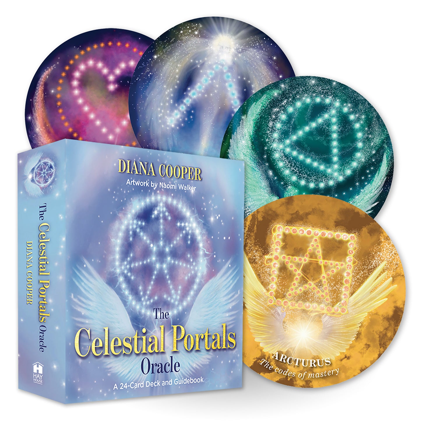The Celestial Portals Oracle - A 24-Card Deck and Guidebook