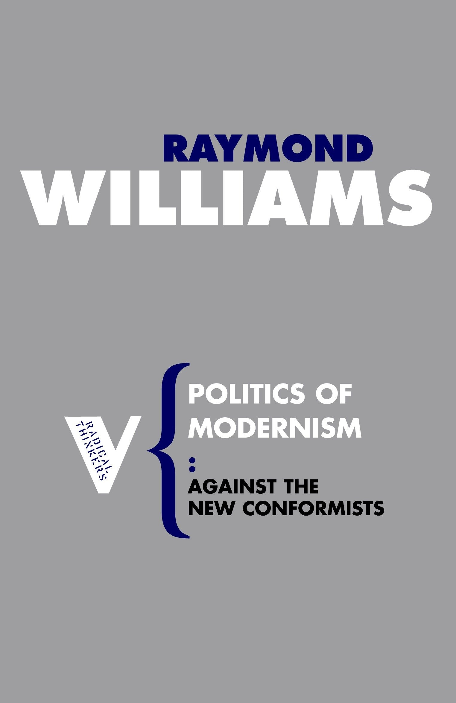 Politics of Modernism - Against the New Conformists (Radical Thinkers)