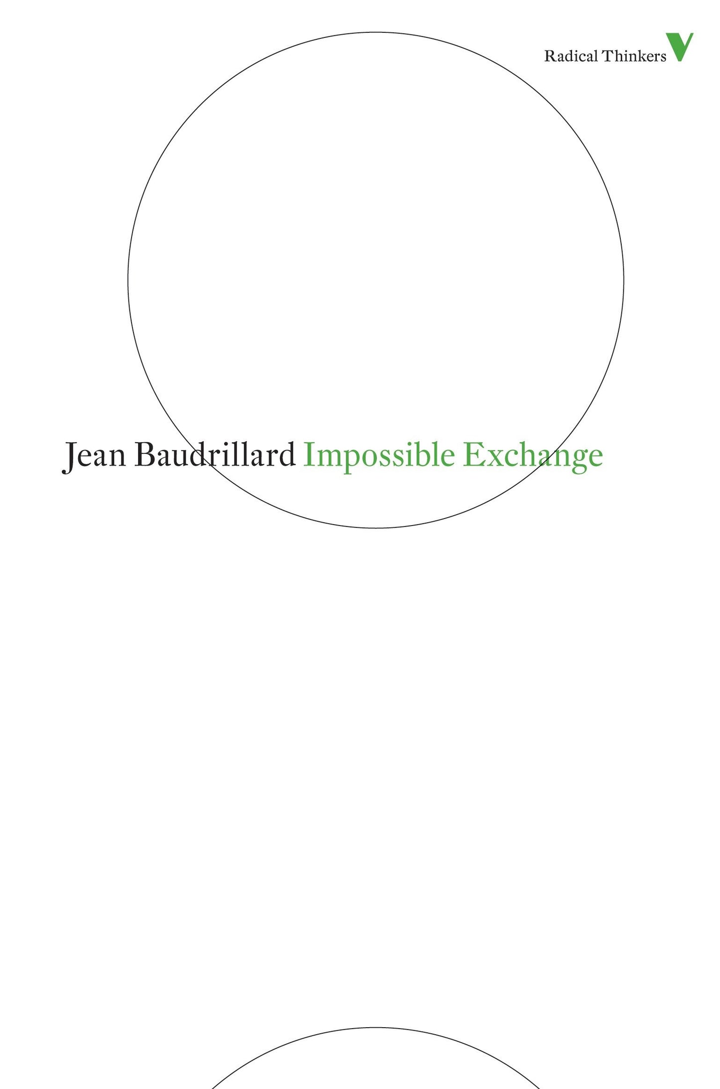 Impossible Exchange (Radical Thinkers)