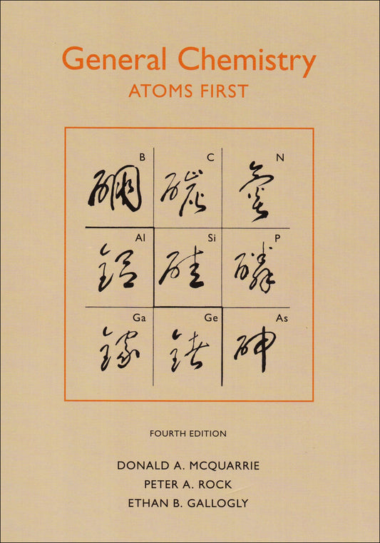 General Chemistry - Atoms First