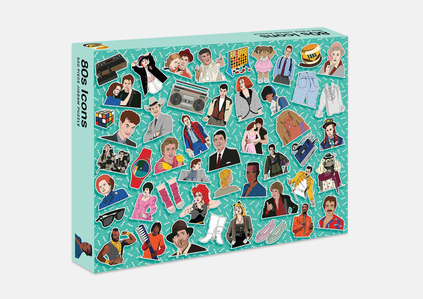 80s Icons - 500-Piece Jigsaw Puzzle