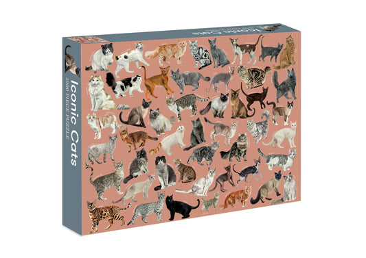 Iconic Cats - 1,000-Piece Jigsaw Puzzle