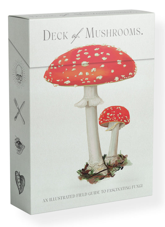 The Deck of Mushrooms - An illustrated field guide to fascinating fungi
