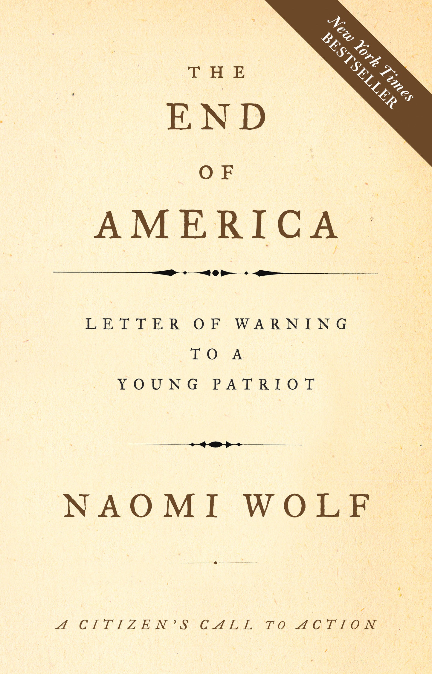 The End of America - Letter of Warning to a Young Patriot