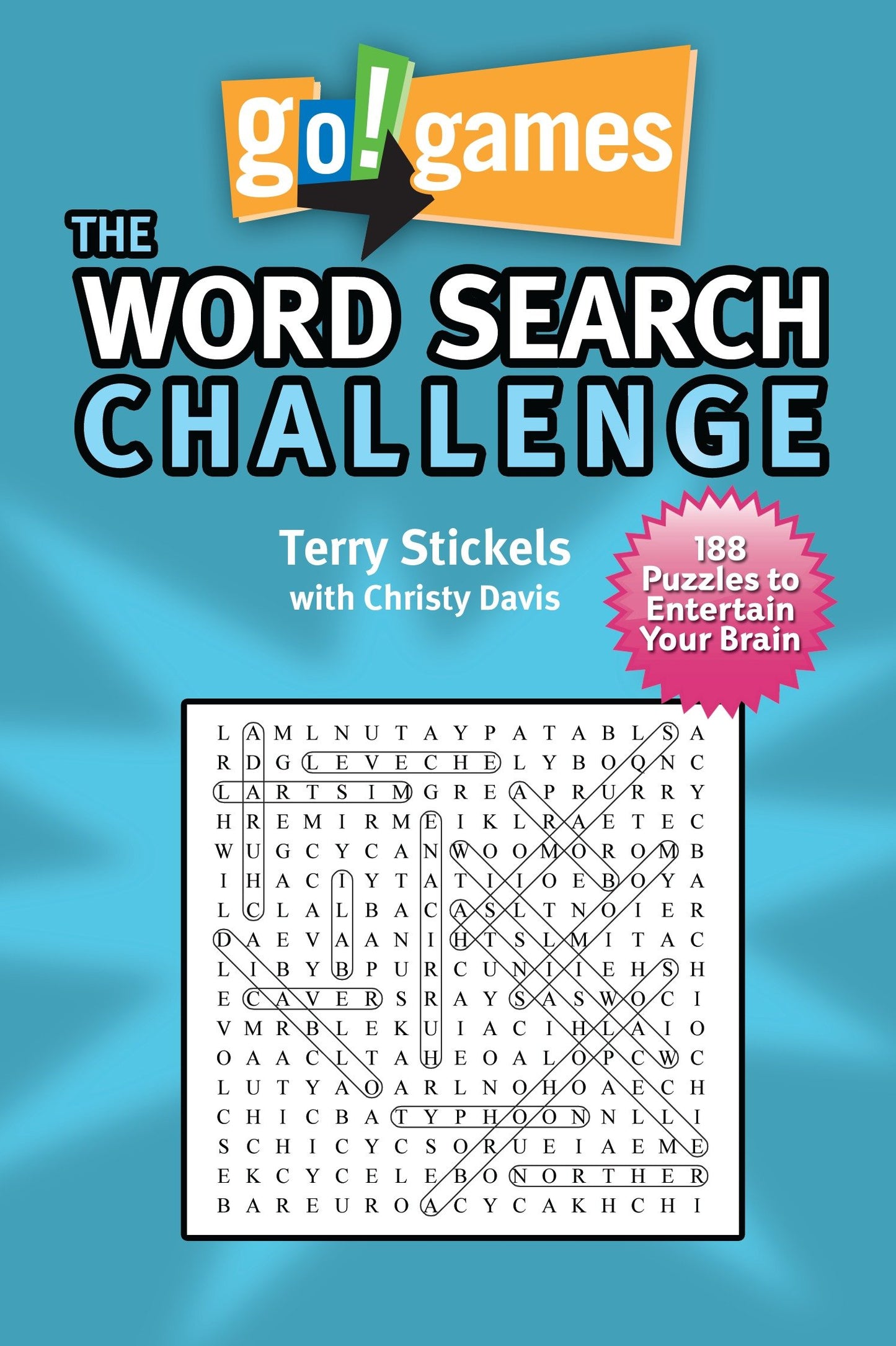 Go!Games The Word Search Challenge - 188 Entertain Your Brain Puzzles (Go!Games)