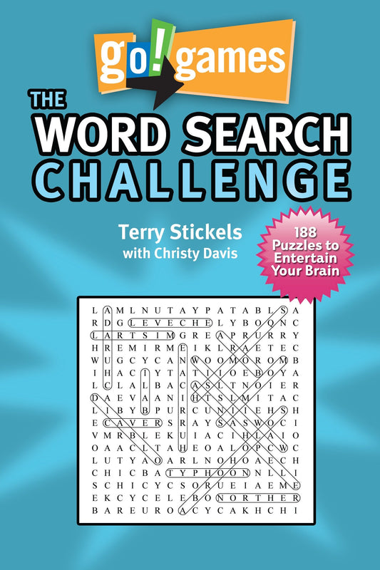 Go!Games The Word Search Challenge - 188 Entertain Your Brain Puzzles (Go!Games)