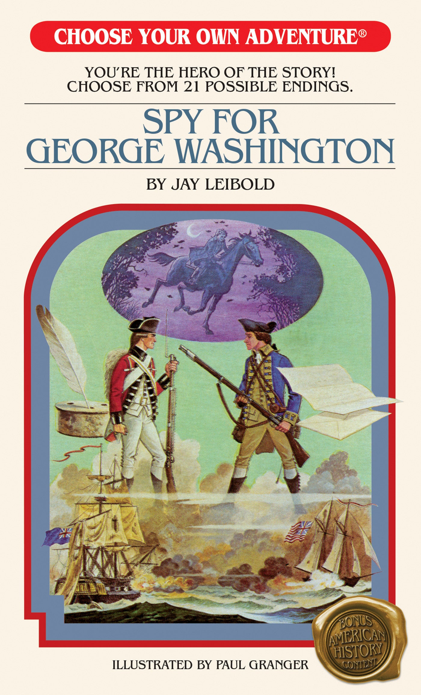 Spy for George Washington (Choose Your Own Adventure Retro Editions) (Book:7)
