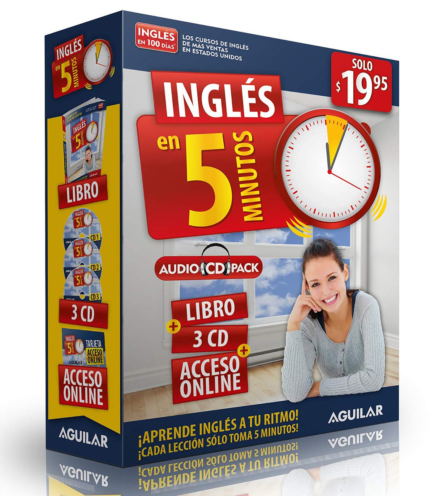 Ingl�s en 100 d�as - Ingl�s en 5 minutos: Aprende ingl�s a tu ritmo cada lecci�n s�lo toma 5 minutos / English in 5 Minutes - Aprende Ingles a tu ritmo cada leccion solo toma 5 minutos (Ingl�s en 100 d�as)