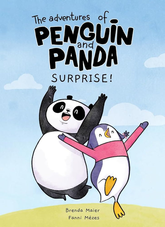 The Adventures of Penguin and Panda: Surprise!: Graphic Novel (1) (Volume 1) (The Surprise! The Adventures of Penguin and Panda) by Brenda Maier, Fanni Mézes