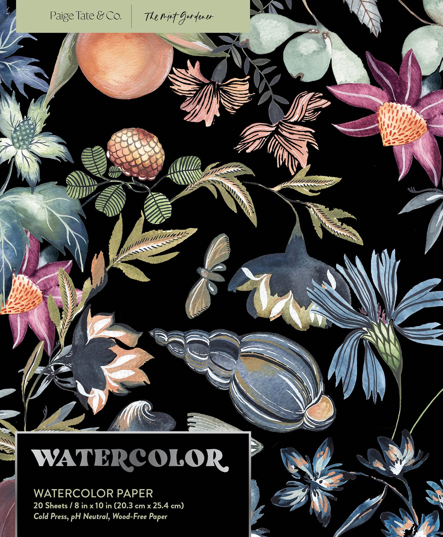 Watercolor Notepad - 20 sheets / 40 pages of Watercolor Paper, 8x10 in, 200 GSM, (Bleed-proof Framing Water Color Paper) (Watercolor Workbook Series) (Book:4)