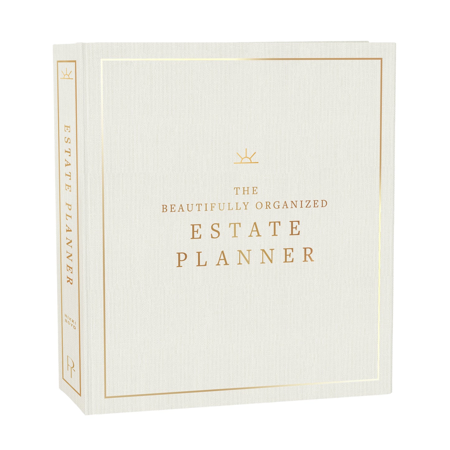 The Essential Estate Planner - An Elegant End of Life Planner to Organize Your Important Affairs and Final Wishes (Beautifully Organized Series) (Book:4)