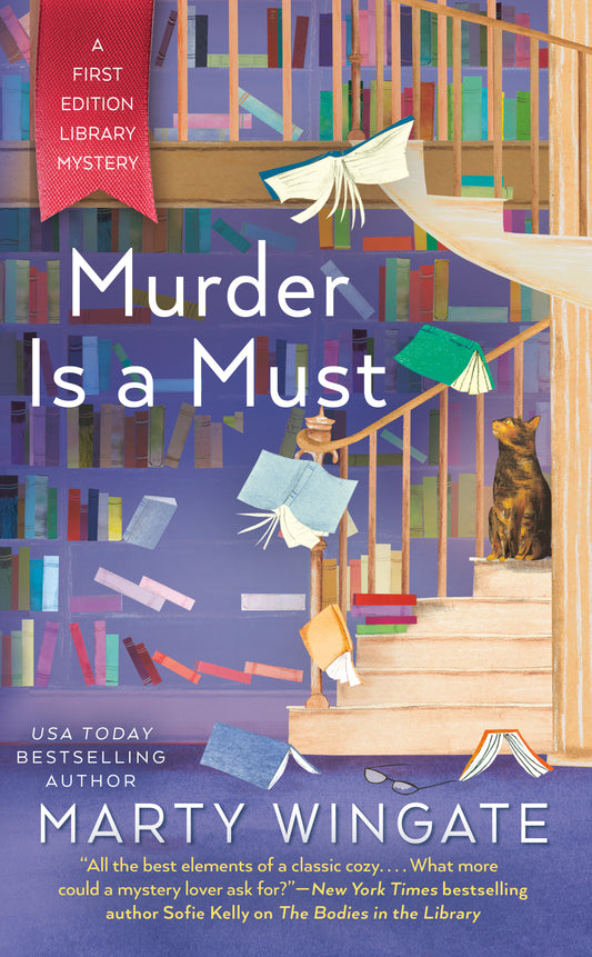Murder Is a Must (A First Edition Library Mystery) (Book:2)