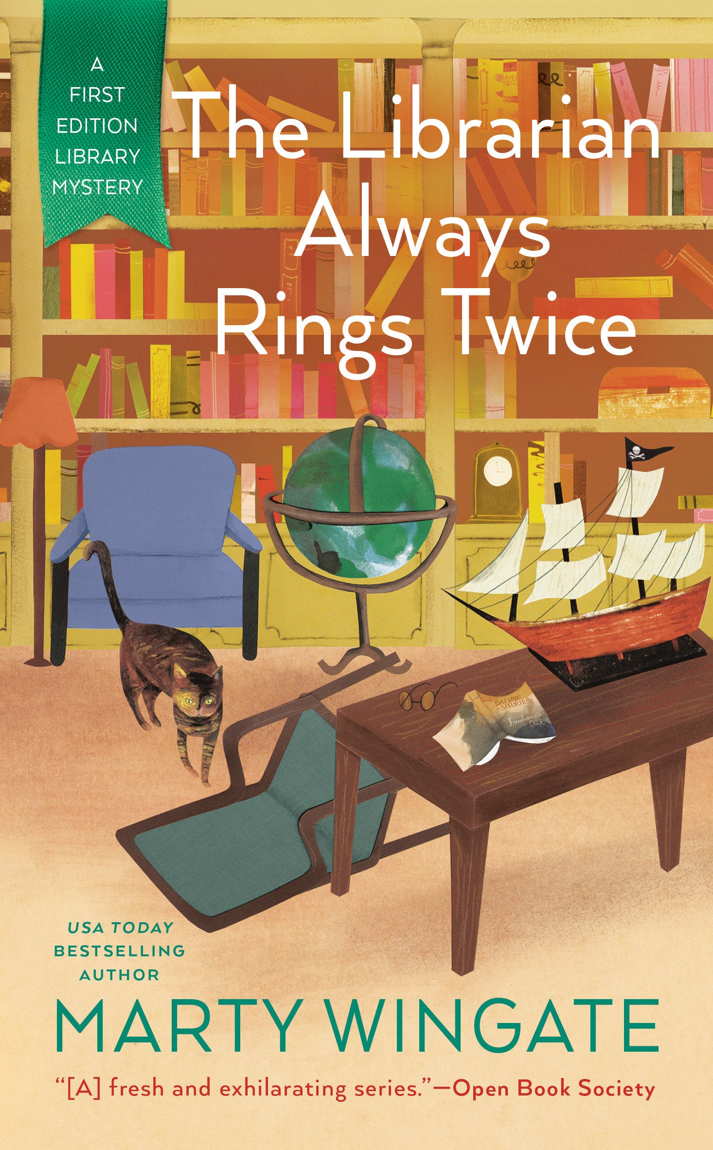 The Librarian Always Rings Twice (A First Edition Library Mystery) (Book:3)