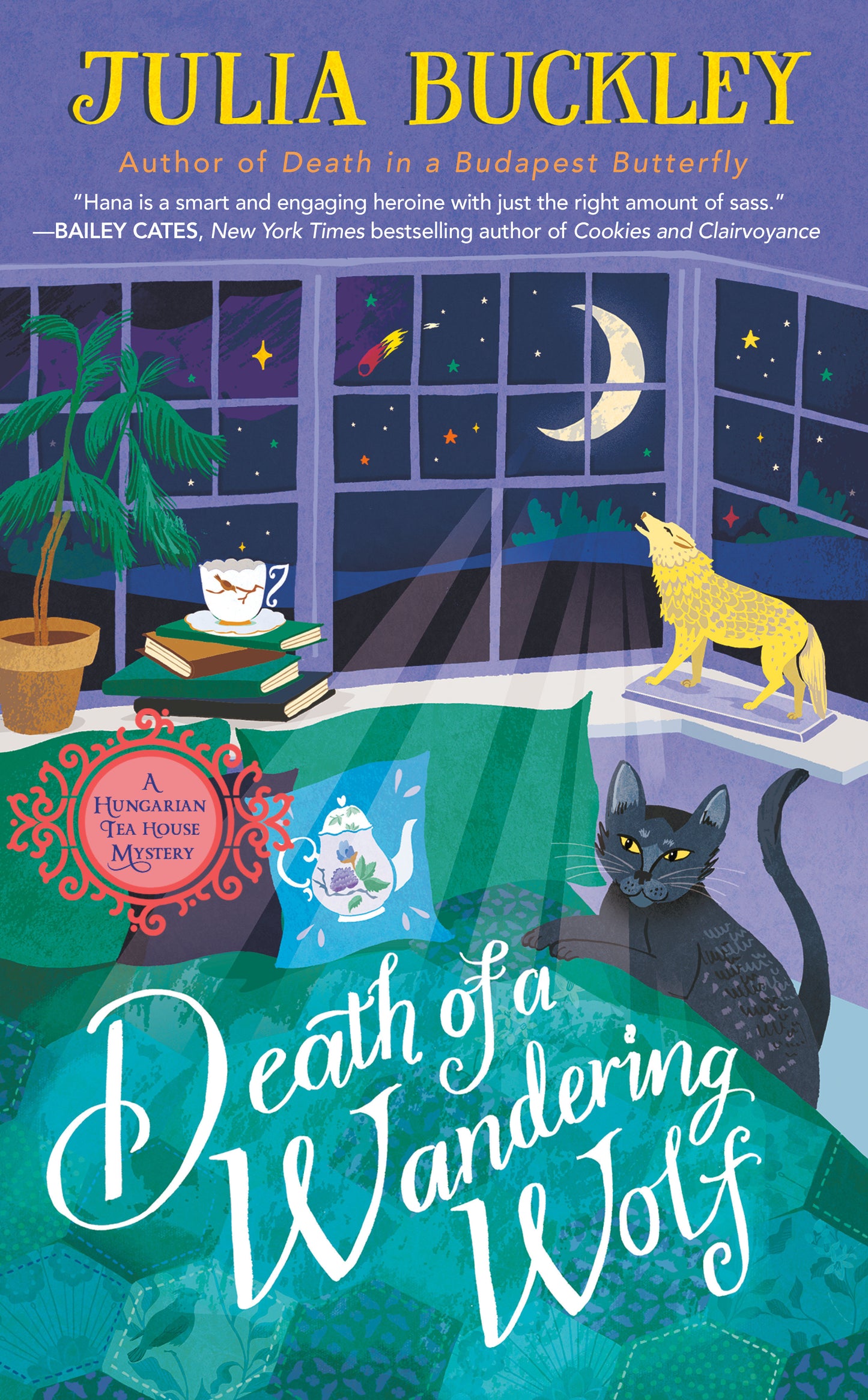 Death of a Wandering Wolf (A HUNGARIAN TEA HOUSE MYSTERY) (Book:2)