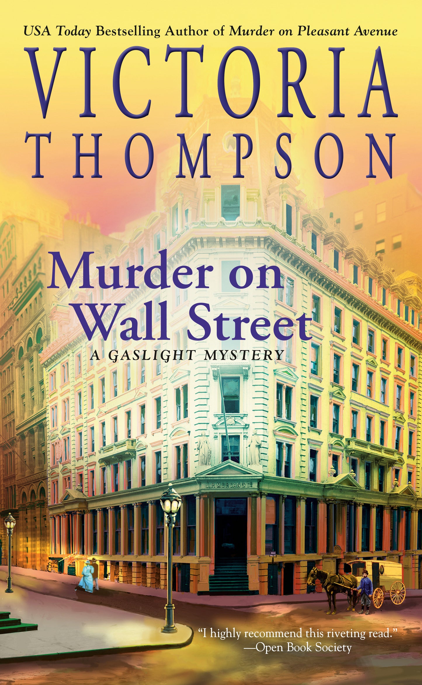 Murder on Wall Street (A Gaslight Mystery) (Book:24)