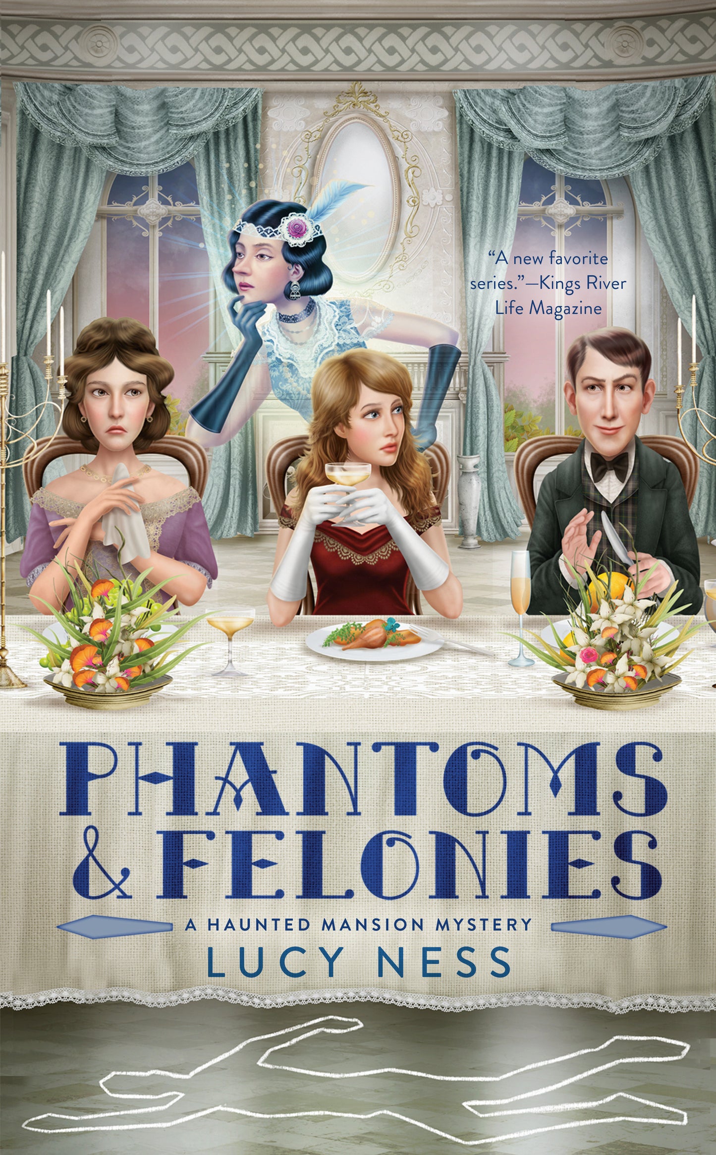 Phantoms and Felonies (A Haunted Mansion Mystery) (Book:2)