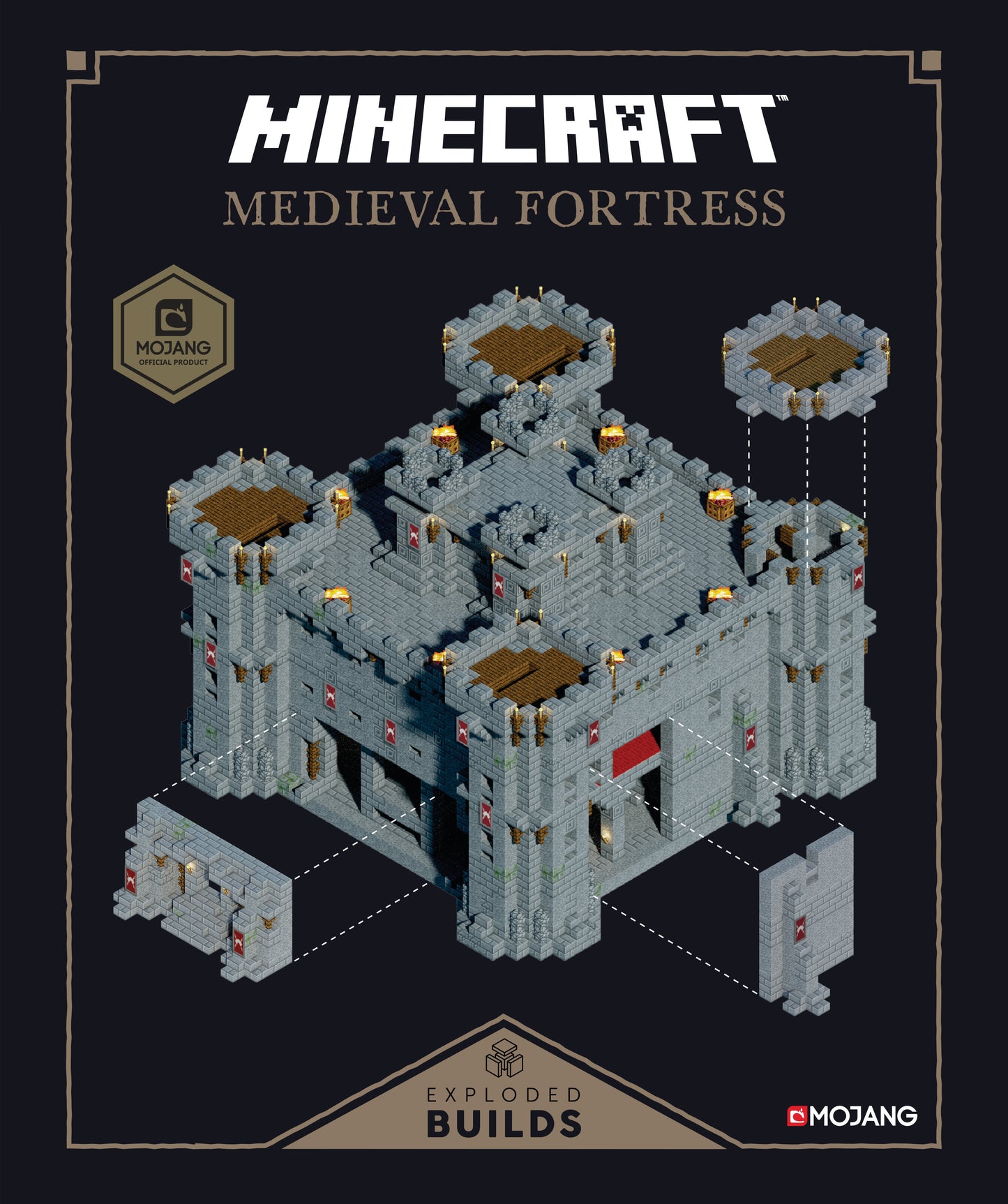 Minecraft: Exploded Builds: Medieval Fortress - An Official Mojang Book (Minecraft)