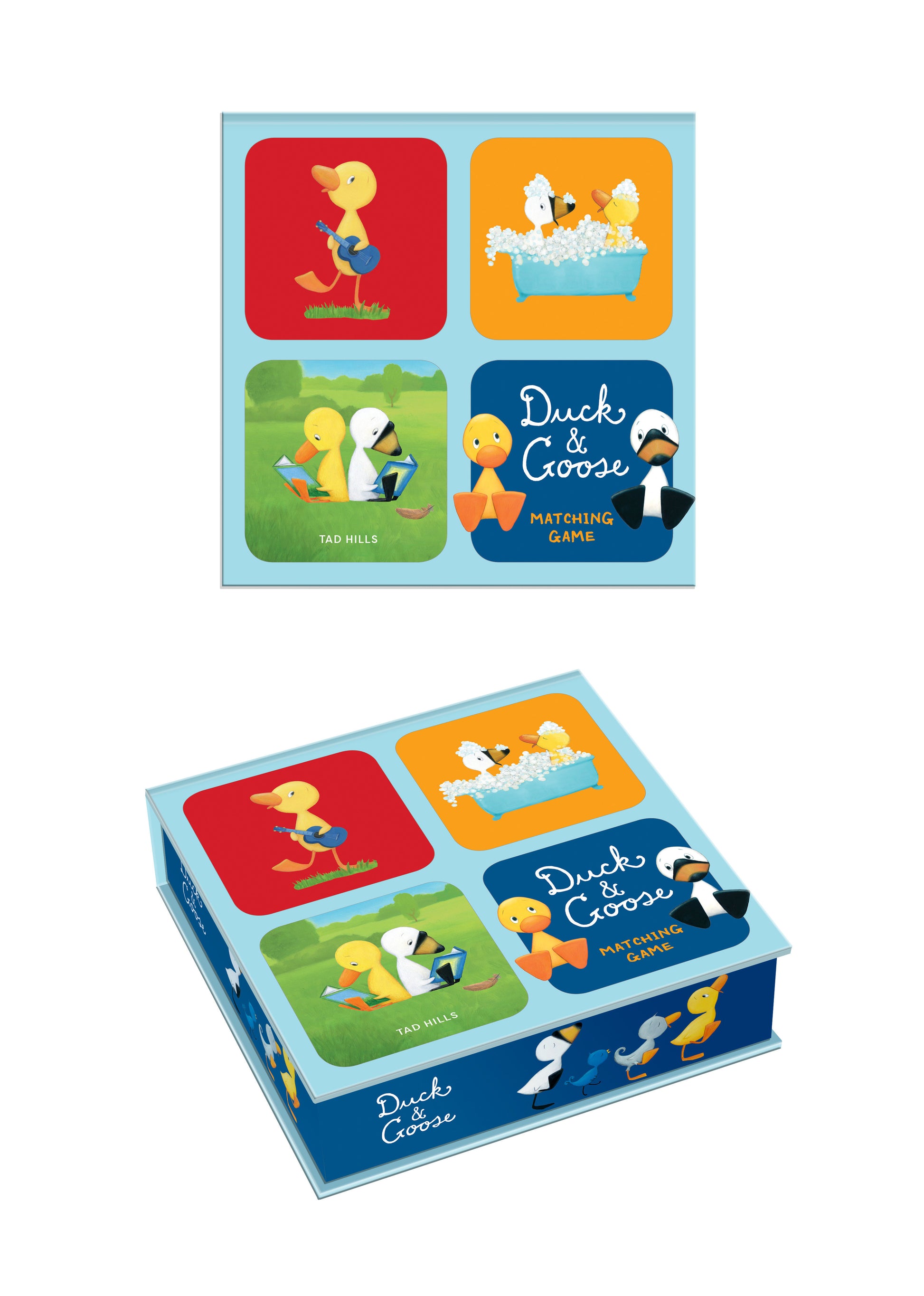 Duck & Goose Matching Game - A Memory Game with 20 Matching Pairs for Children (Duck & Goose)