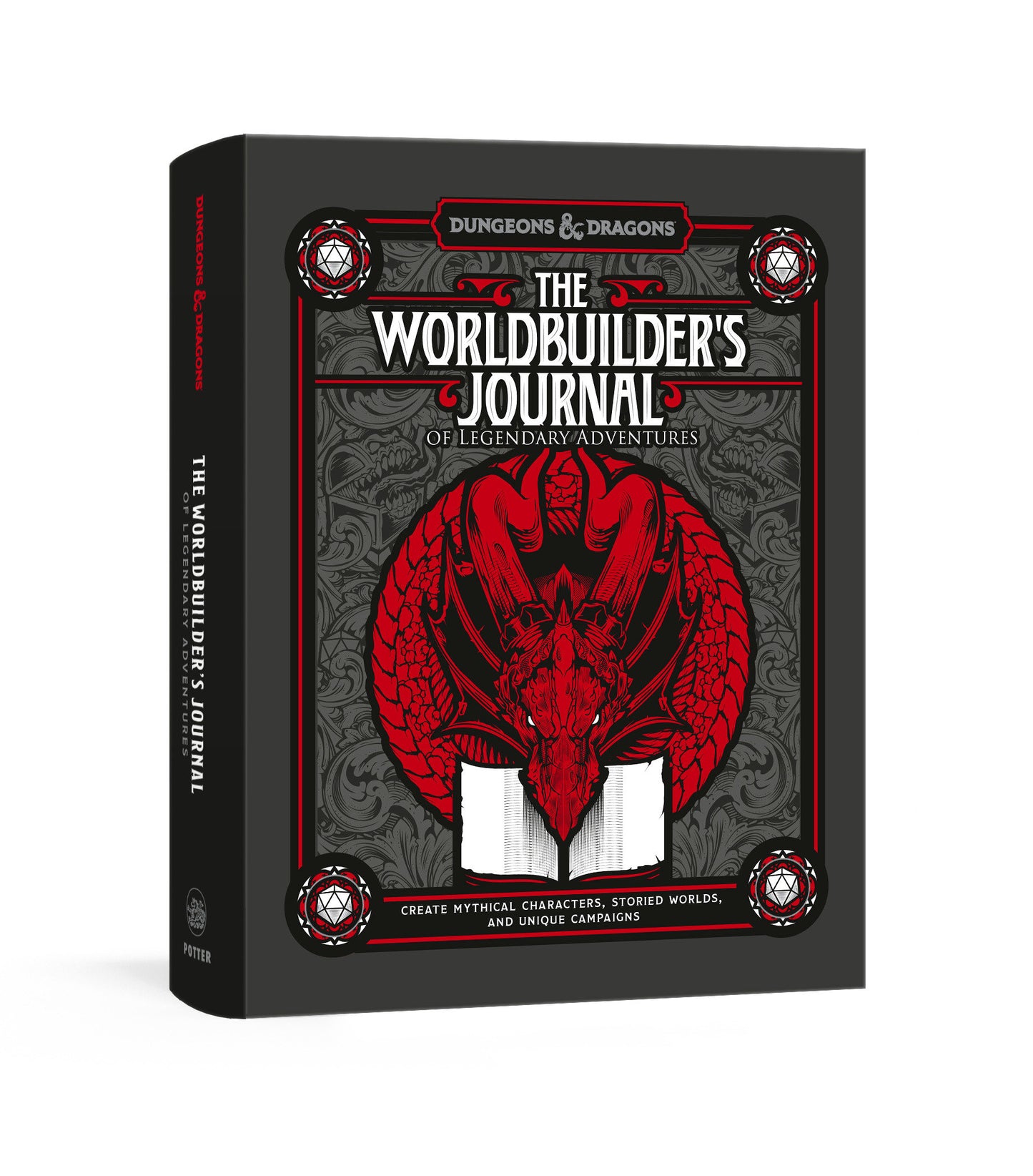 The Worldbuilder's Journal of Legendary Adventures (Dungeons & Dragons) - 365 Questions to Help You�Create Mythical Characters, Storied Worlds, and Unique Campaigns (Dungeons & Dragons)