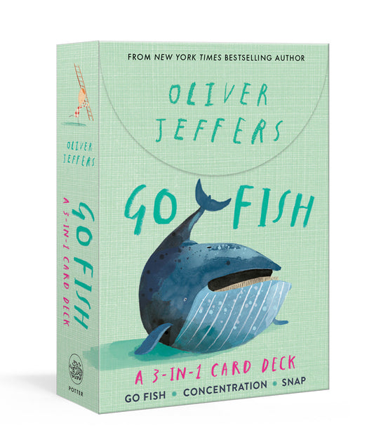 Go Fish: A 3-in-1 Card Deck - Card Games Include Go Fish, Concentration, and Snap (Big Cards for Little Hands)