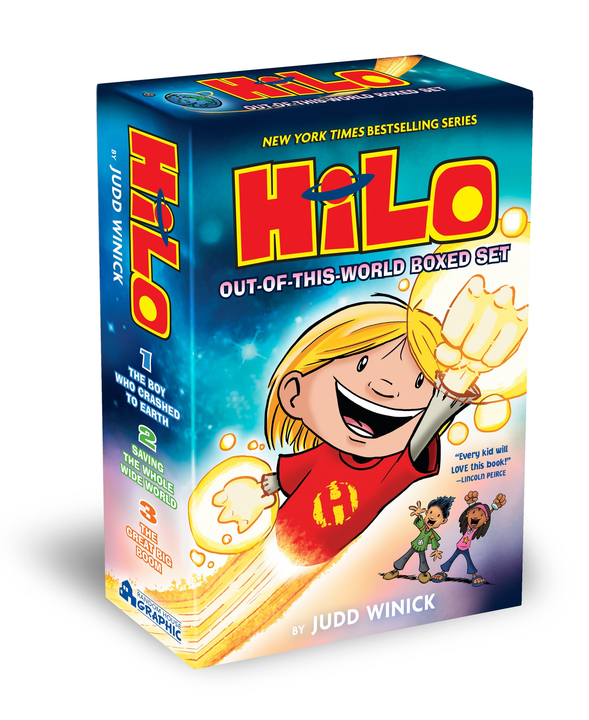 Hilo: Out-of-This-World Boxed Set - (A Graphic Novel Boxed Set) (Hilo)