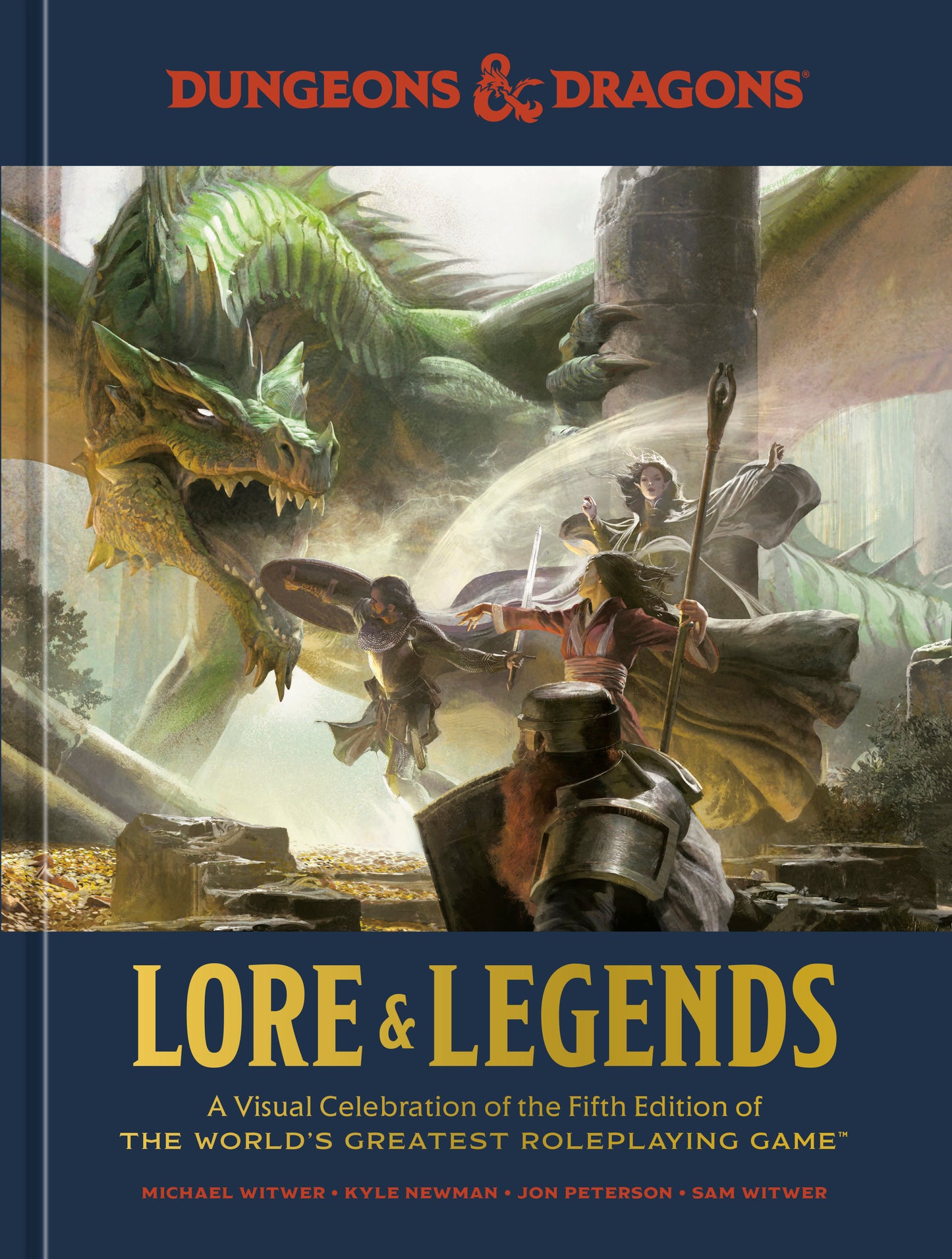 Dungeons & Dragons Lore & Legends - A Visual Celebration of the Fifth Edition of the World's Greatest Roleplaying Game (Dungeons & Dragons)