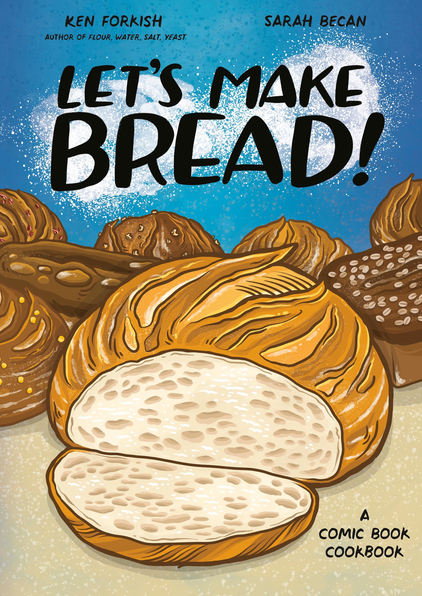 Let's Make Bread! - A Comic Book Cookbook (Let's Make)