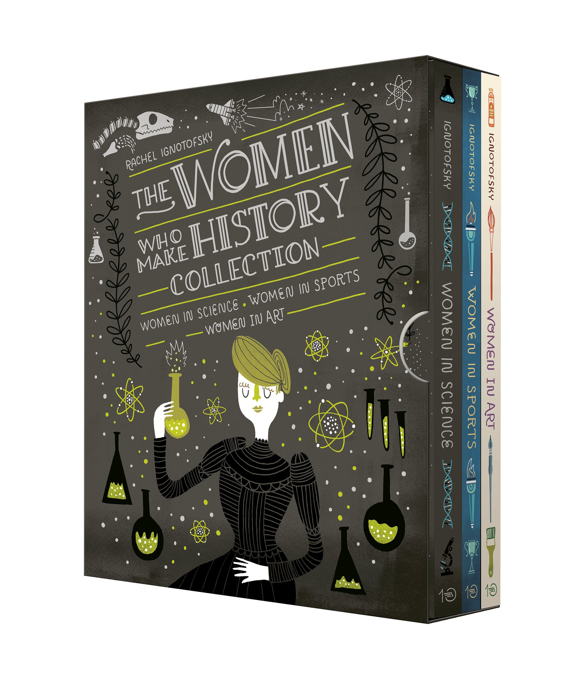 The Women Who Make History Collection [3-Book Boxed Set] - Women in Science, Women in Sports, Women in Art